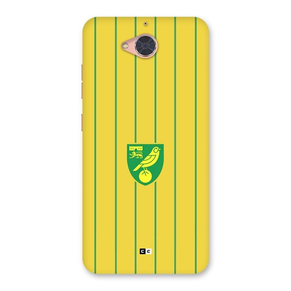 Norwich City Back Case for Gionee S6 Pro