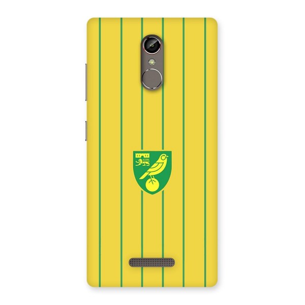 Norwich City Back Case for Gionee S6s