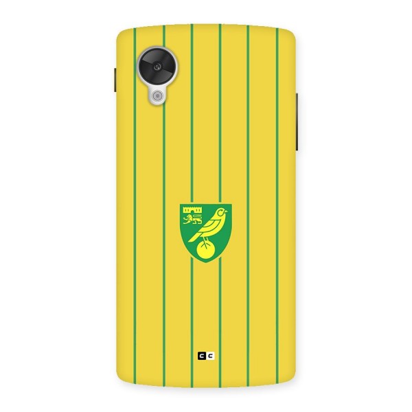 Norwich City Back Case for Google Nexus 5