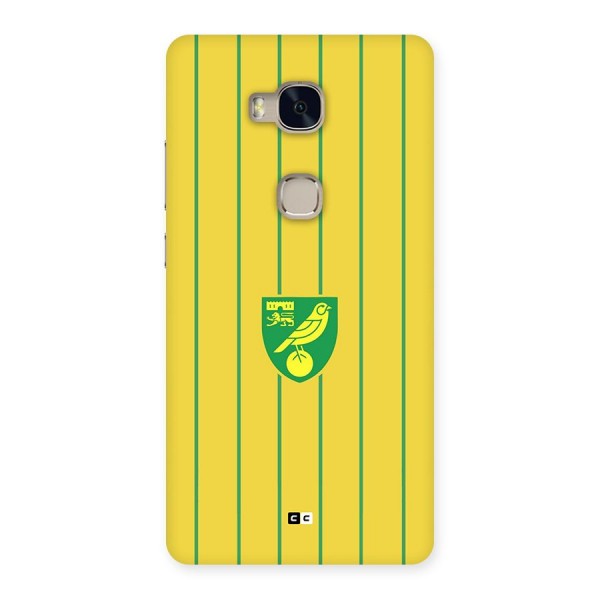 Norwich City Back Case for Honor 5X