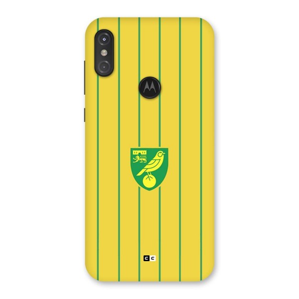 Norwich City Back Case for Motorola One Power