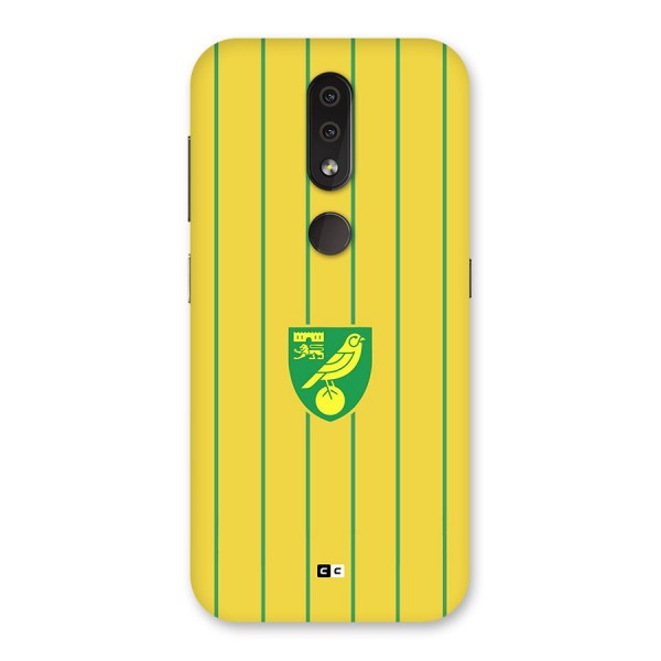 Norwich City Back Case for Nokia 4.2