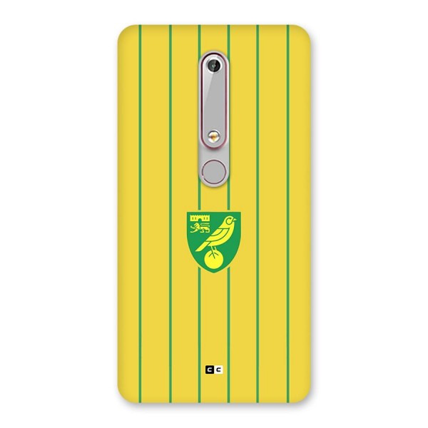 Norwich City Back Case for Nokia 6.1
