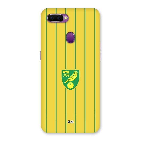 Norwich City Back Case for Oppo F9