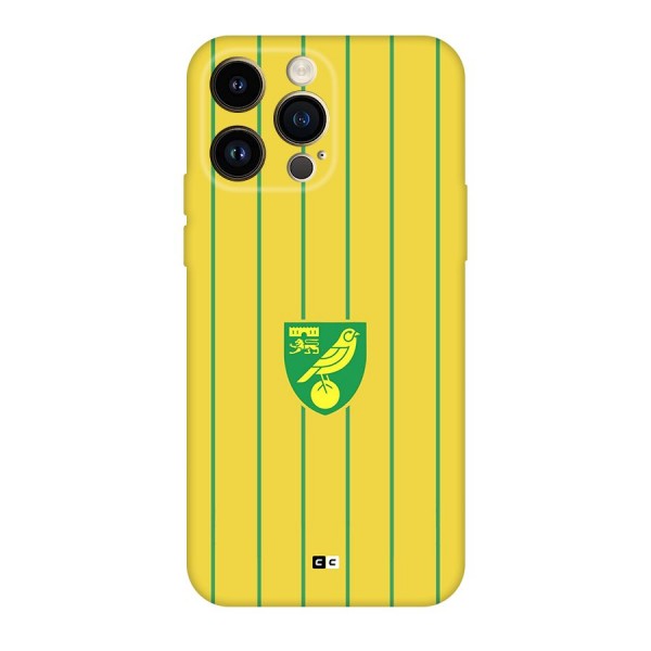 Norwich City Back Case for iPhone 14 Pro Max