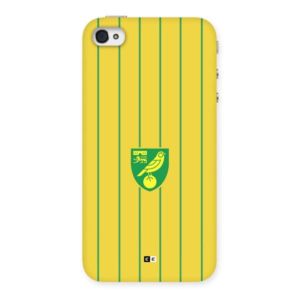 Norwich City Back Case for iPhone 4 4s