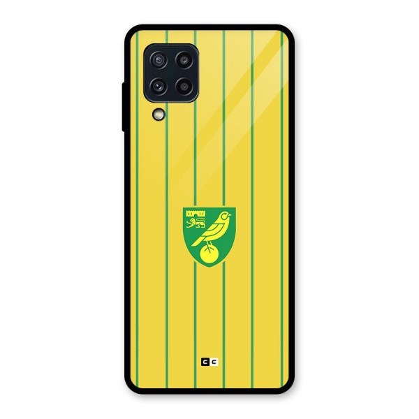 Norwich City Glass Back Case for Galaxy M32