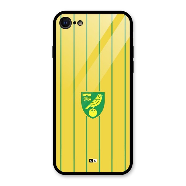 Norwich City Glass Back Case for iPhone 7