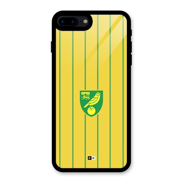 Norwich City Glass Back Case for iPhone 7 Plus