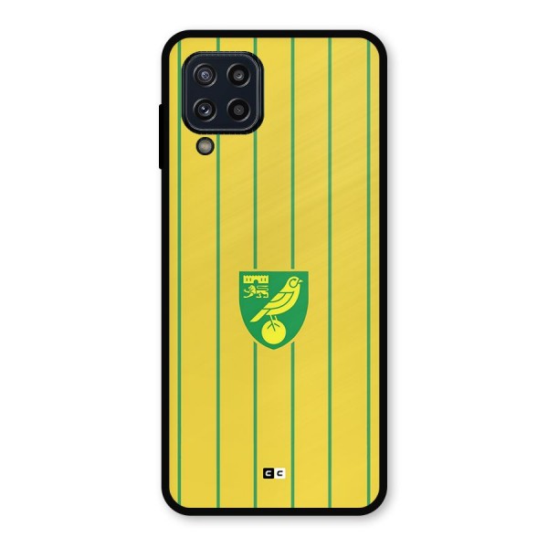 Norwich City Metal Back Case for Galaxy M32