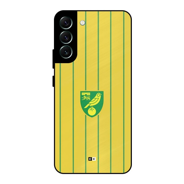 Norwich City Metal Back Case for Galaxy S22 Plus 5G