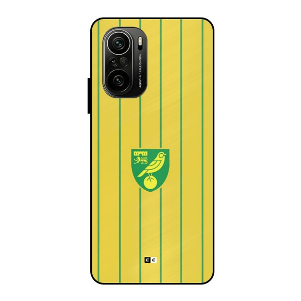 Norwich City Metal Back Case for Mi 11X Pro