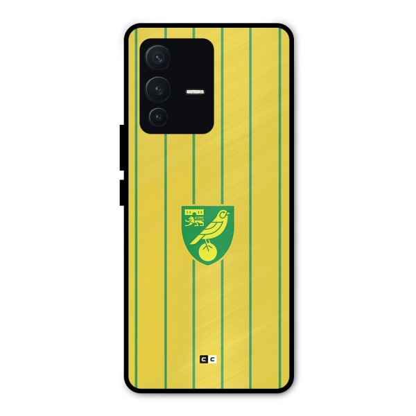 Norwich City Metal Back Case for Vivo V23 Pro