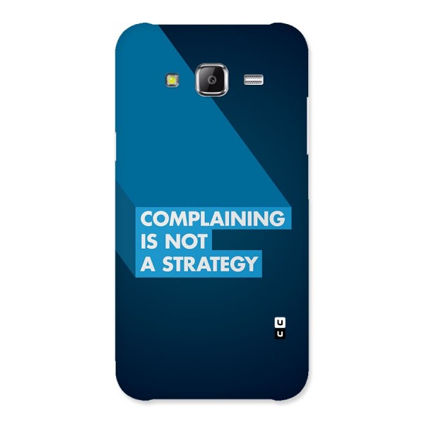 Not A Strategy Back Case for Galaxy J5