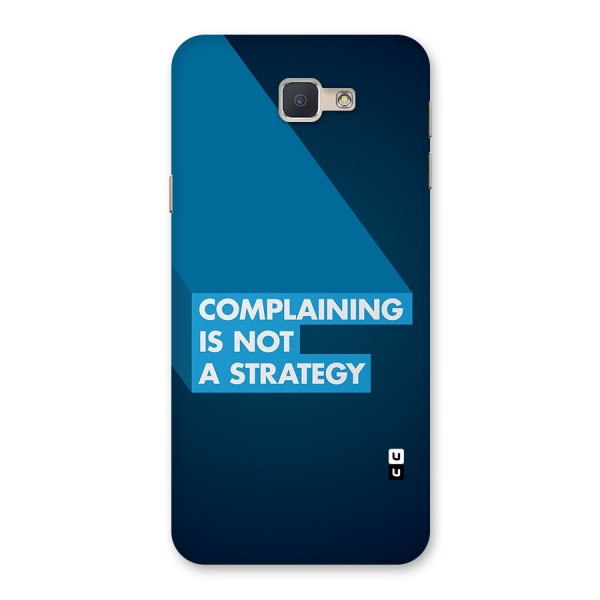 Not A Strategy Back Case for Galaxy J5 Prime
