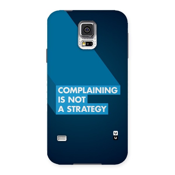 Not A Strategy Back Case for Galaxy S5