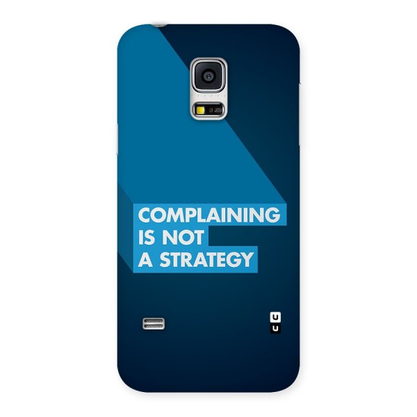 Not A Strategy Back Case for Galaxy S5 Mini