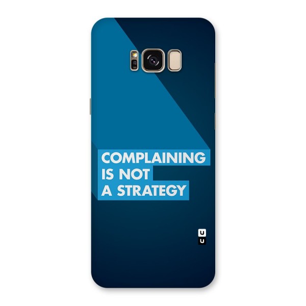 Not A Strategy Back Case for Galaxy S8 Plus