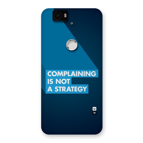 Not A Strategy Back Case for Google Nexus 6P