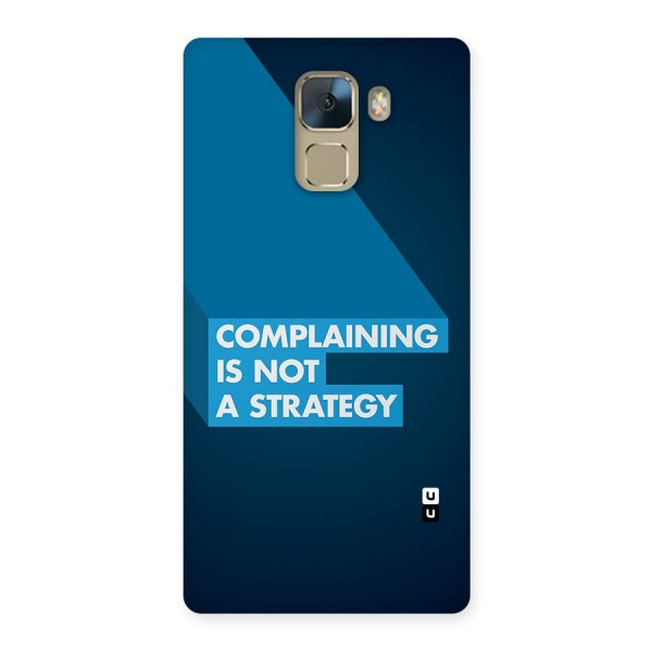 Not A Strategy Back Case for Honor 7