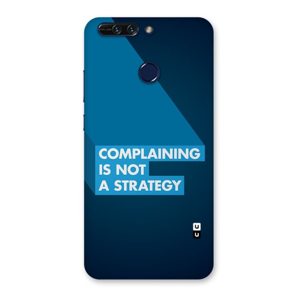 Not A Strategy Back Case for Honor 8 Pro