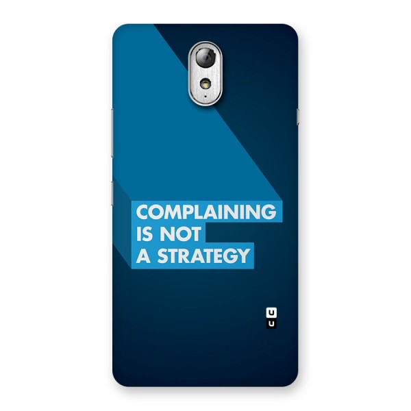 Not A Strategy Back Case for Lenovo Vibe P1M