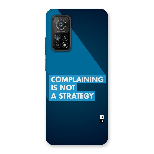 Not A Strategy Back Case for Mi 10T 5G