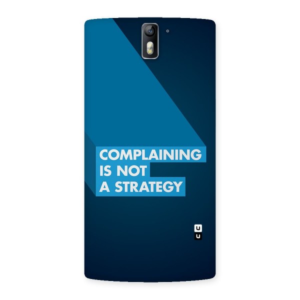 Not A Strategy Back Case for OnePlus One