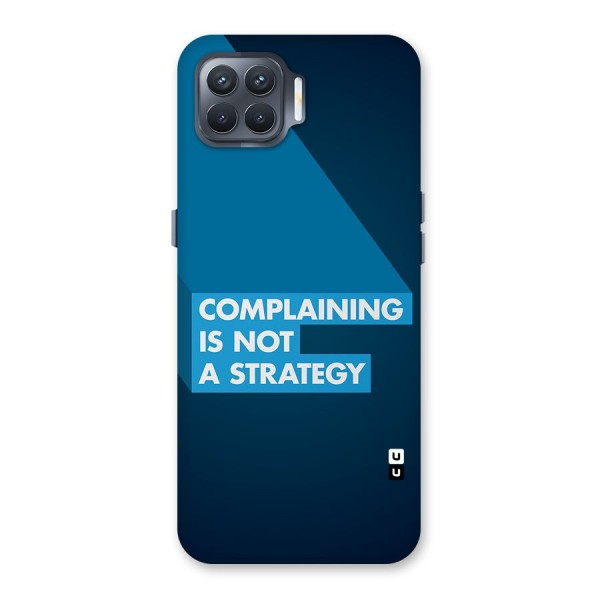 Not A Strategy Back Case for Oppo F17 Pro