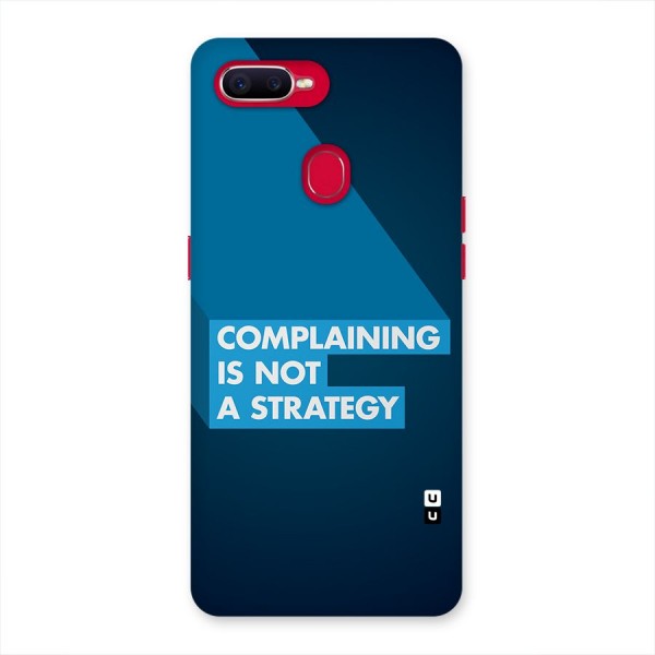 Not A Strategy Back Case for Oppo F9 Pro
