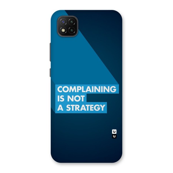 Not A Strategy Back Case for Poco C3