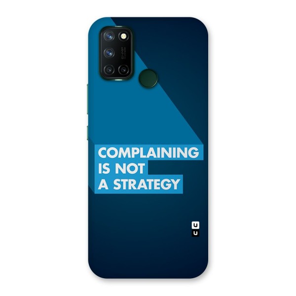 Not A Strategy Back Case for Realme C17