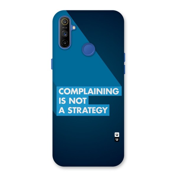 Not A Strategy Back Case for Realme Narzo 10A