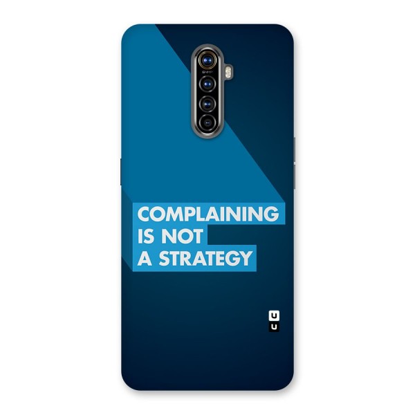 Not A Strategy Back Case for Realme X2 Pro