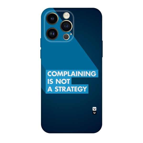 Not A Strategy Back Case for iPhone 14 Pro Max