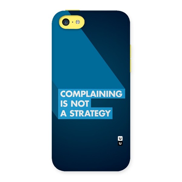Not A Strategy Back Case for iPhone 5C