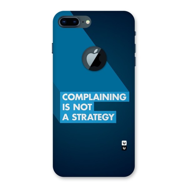 Not A Strategy Back Case for iPhone 7 Plus Logo Cut