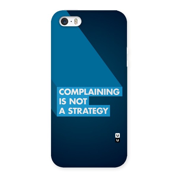 Not A Strategy Back Case for iPhone SE 2016