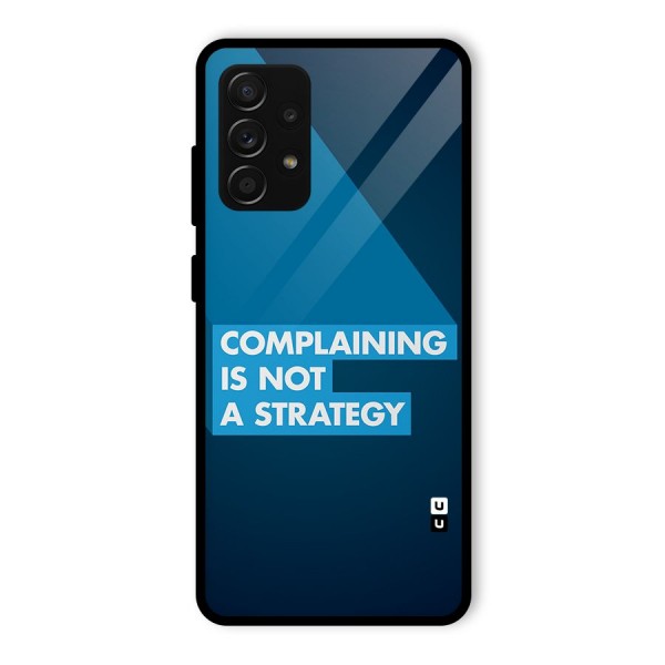 Not A Strategy Glass Back Case for Galaxy A53 5G