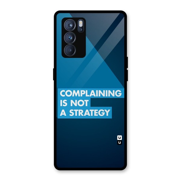 Not A Strategy Glass Back Case for Oppo Reno6 Pro 5G