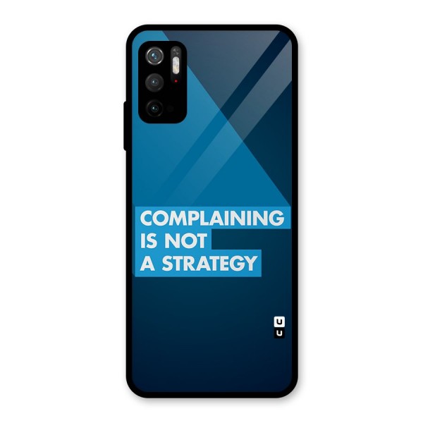 Not A Strategy Glass Back Case for Poco M3 Pro 5G