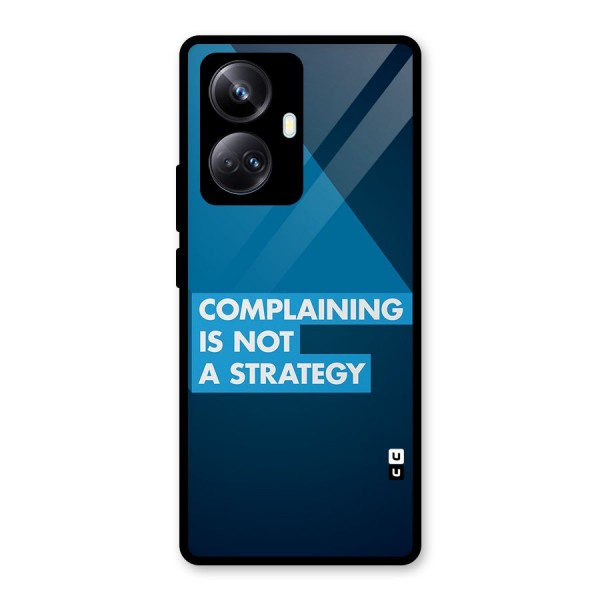 Not A Strategy Glass Back Case for Realme 10 Pro Plus