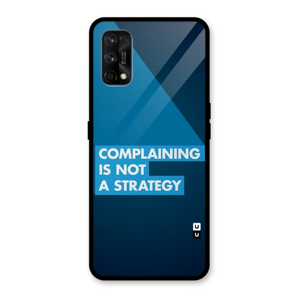 Not A Strategy Glass Back Case for Realme 7 Pro