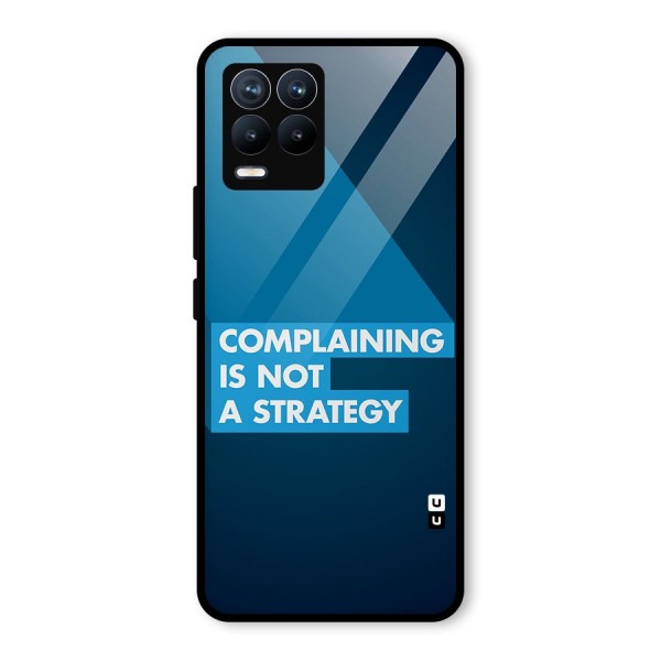 Not A Strategy Glass Back Case for Realme 8 Pro