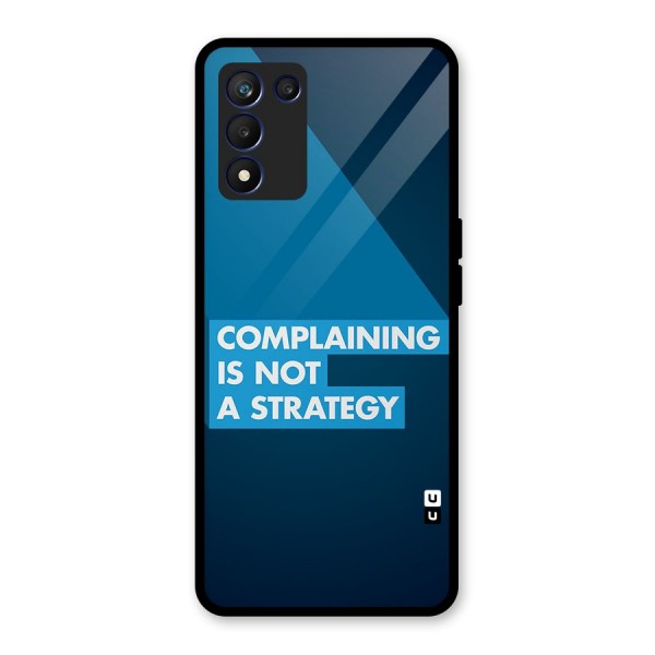 Not A Strategy Glass Back Case for Realme 9 5G Speed