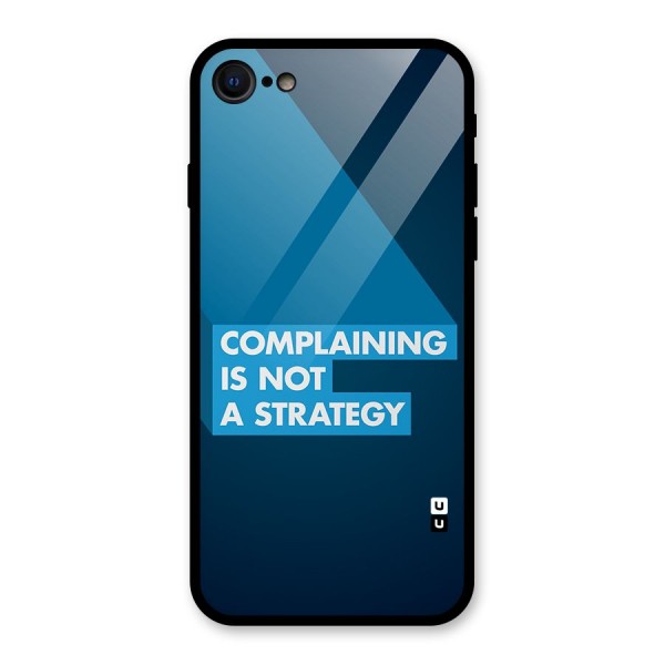 Not A Strategy Glass Back Case for iPhone 7
