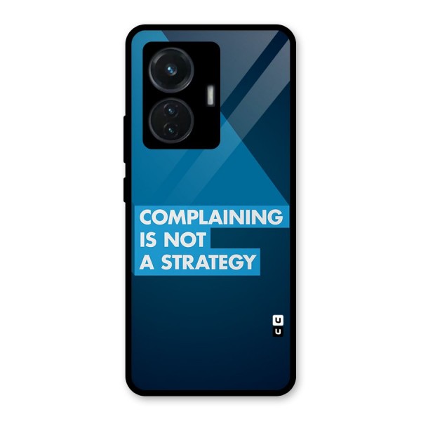 Not A Strategy Glass Back Case for iQOO Z6 44W