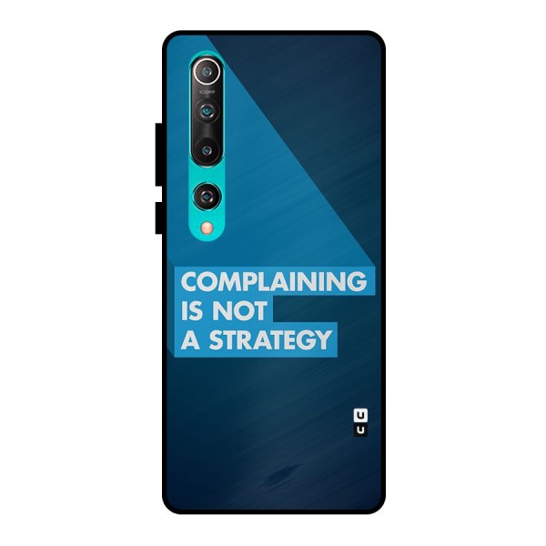 Not A Strategy Metal Back Case for Mi 10