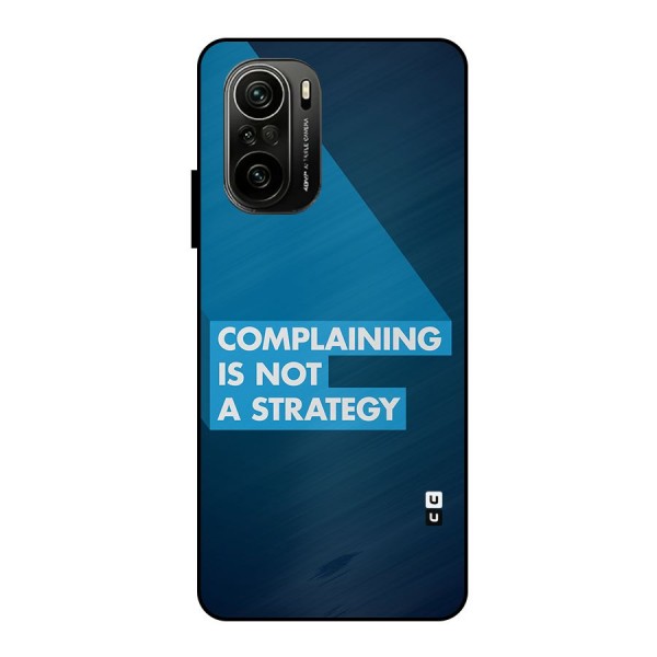 Not A Strategy Metal Back Case for Mi 11X Pro