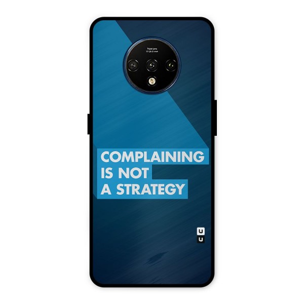 Not A Strategy Metal Back Case for OnePlus 7T